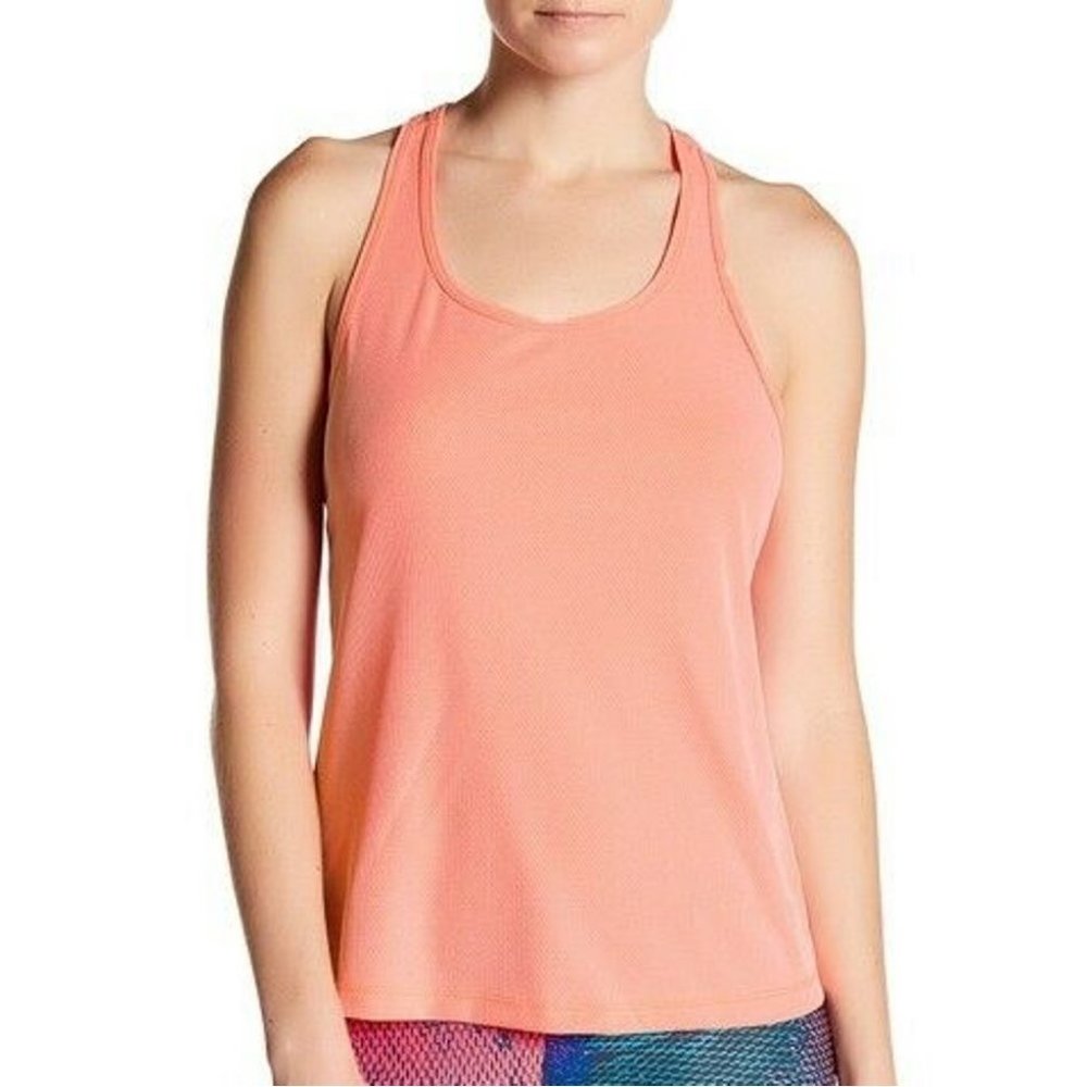 Marika Tek Mesh Cutout Racerback Active Tank Top - Picture 4 of 16